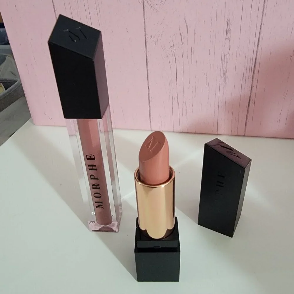 Morphe Lipstick Duo Matte Lipstick with Matching Lip Gloss